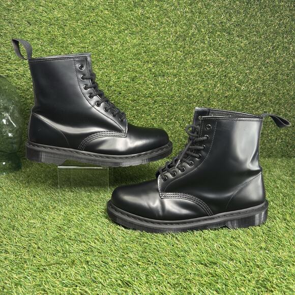 Unisex Boots Dr. Martens 1460 Mono Boots Size 12 main image 5